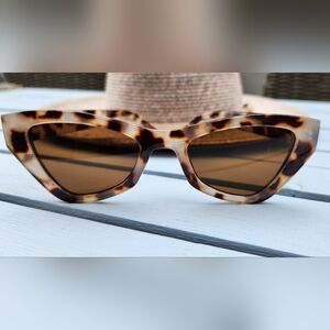 TORTOISE color women's sunglasses